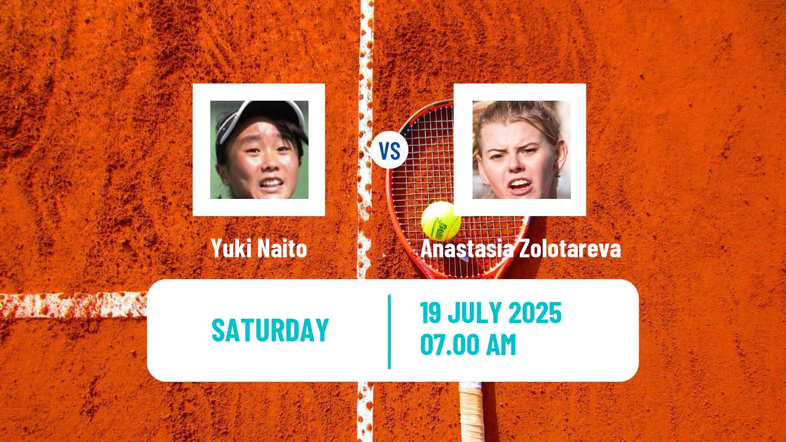Tennis ITF W35 Casablanca Women Yuki Naito - Anastasia Zolotareva