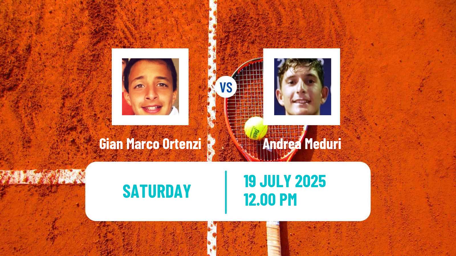 Tennis ITF M15 Gubbio Men Gian Marco Ortenzi - Andrea Meduri