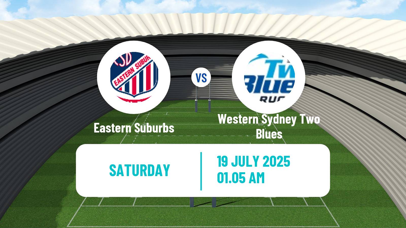 Rugby union Australian Shute Shield Eastern Suburbs - Western Sydney Two Blues