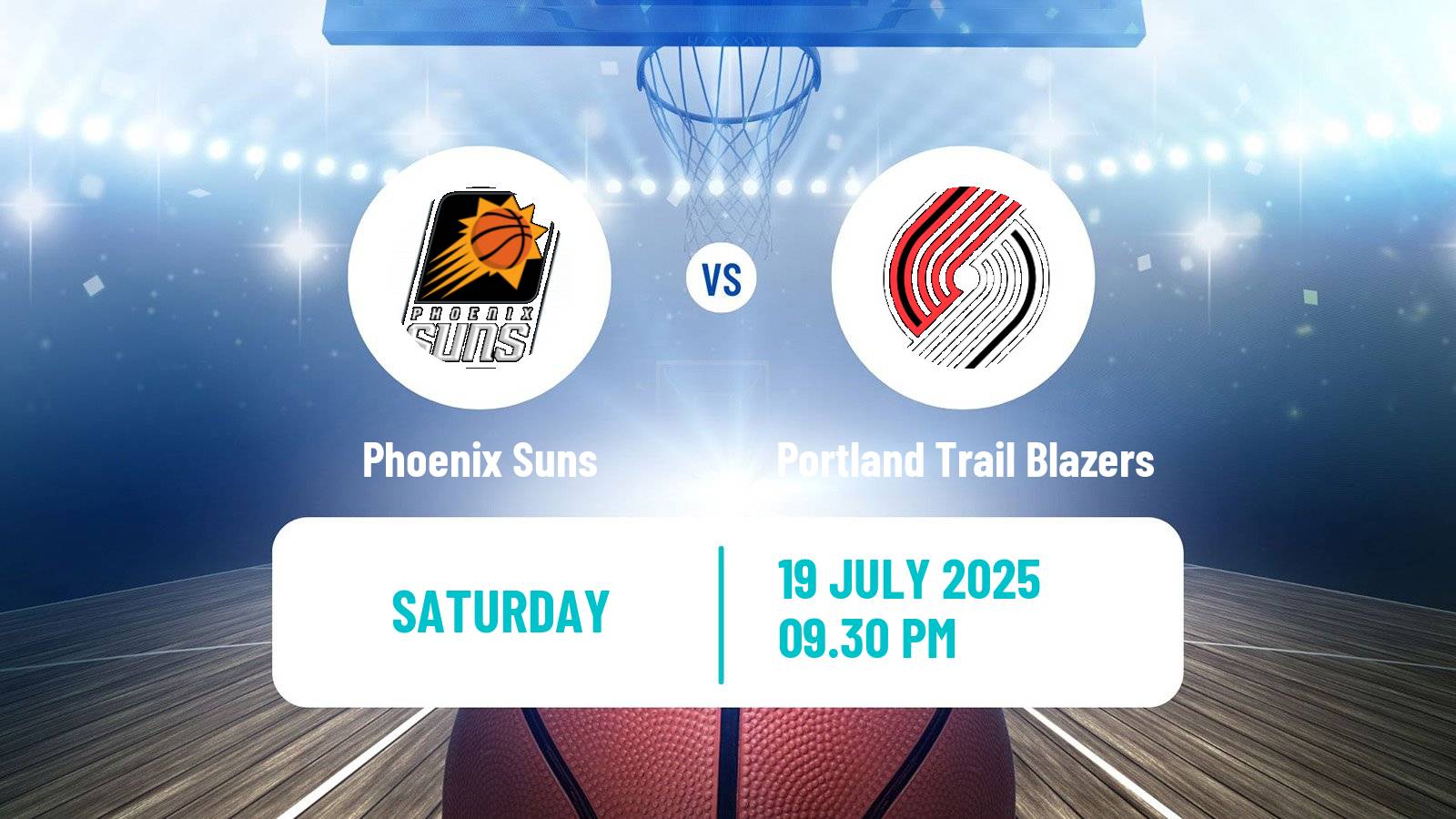 Basketball NBA Las Vegas Summer League Phoenix Suns - Portland Trail Blazers