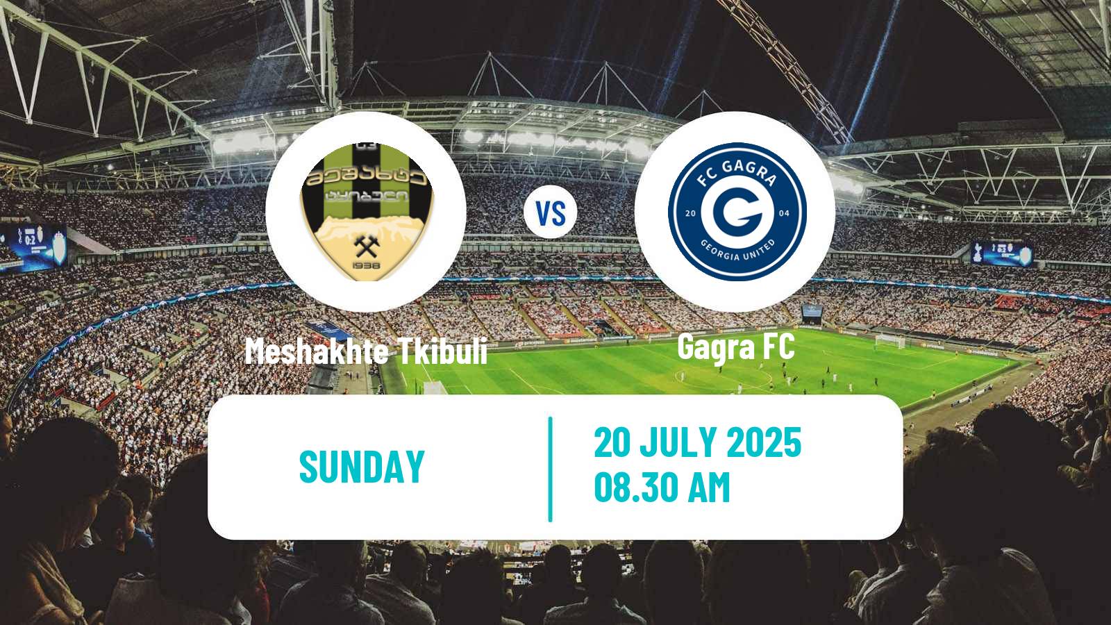 Soccer Georgian Cup Meshakhte Tkibuli - Gagra