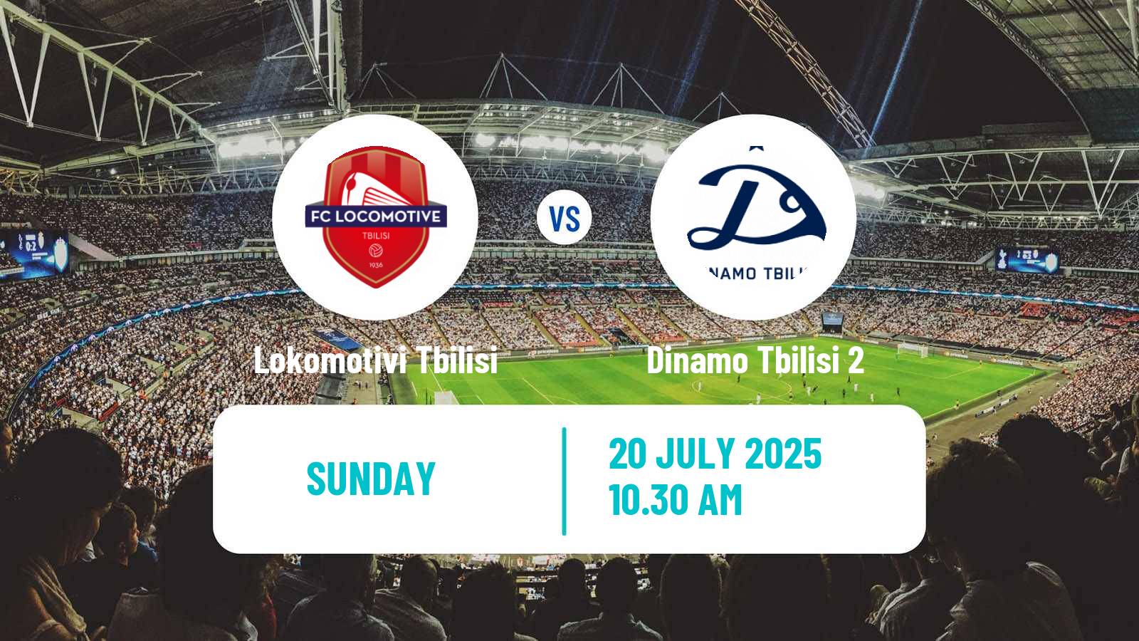 Soccer Georgian Cup Lokomotivi Tbilisi - Dinamo Tbilisi 2