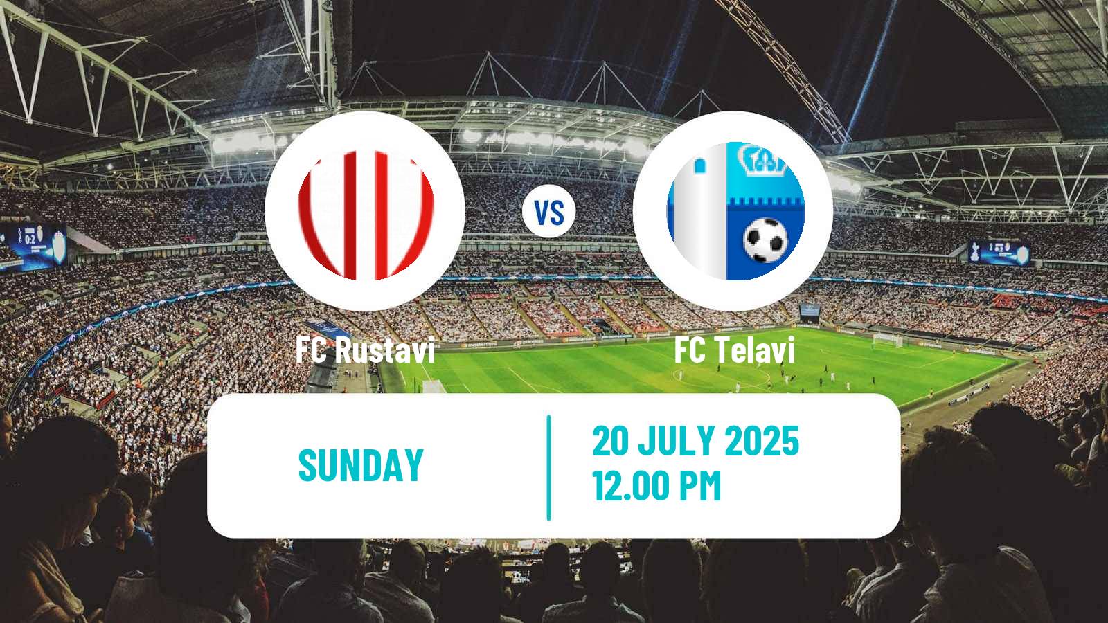 Soccer Georgian Cup Rustavi - Telavi
