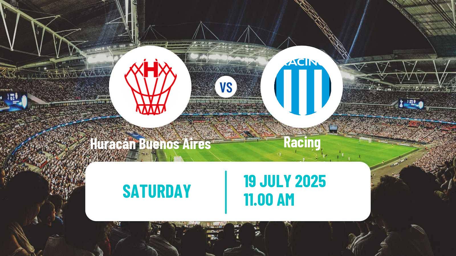 Soccer Club Friendly Women Huracán Buenos Aires - Racing