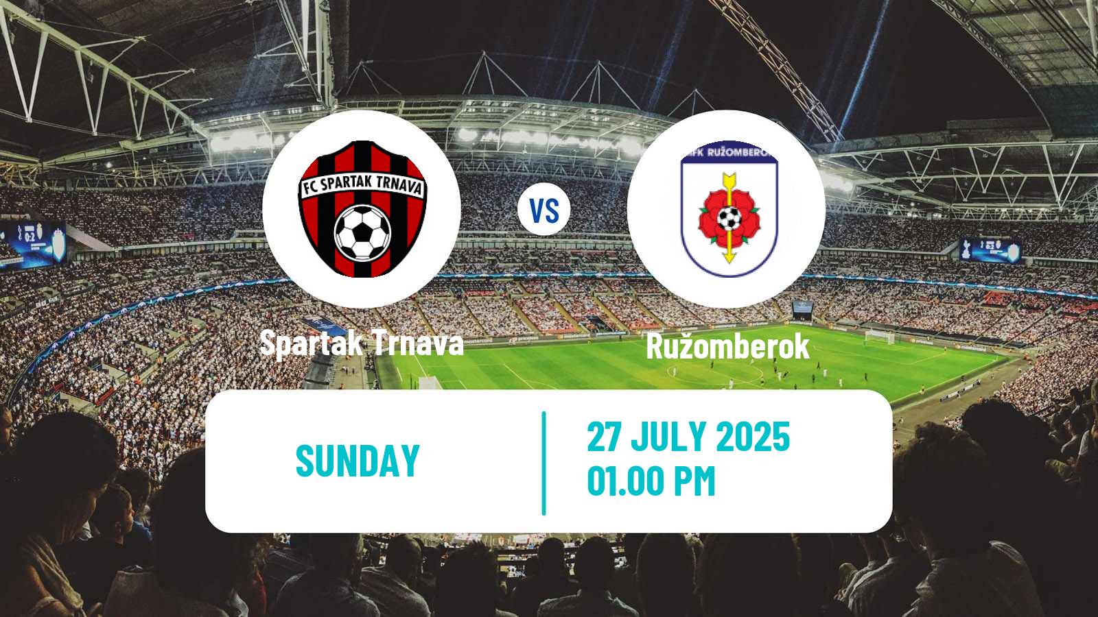 Soccer Slovak Superliga Spartak Trnava - Ružomberok