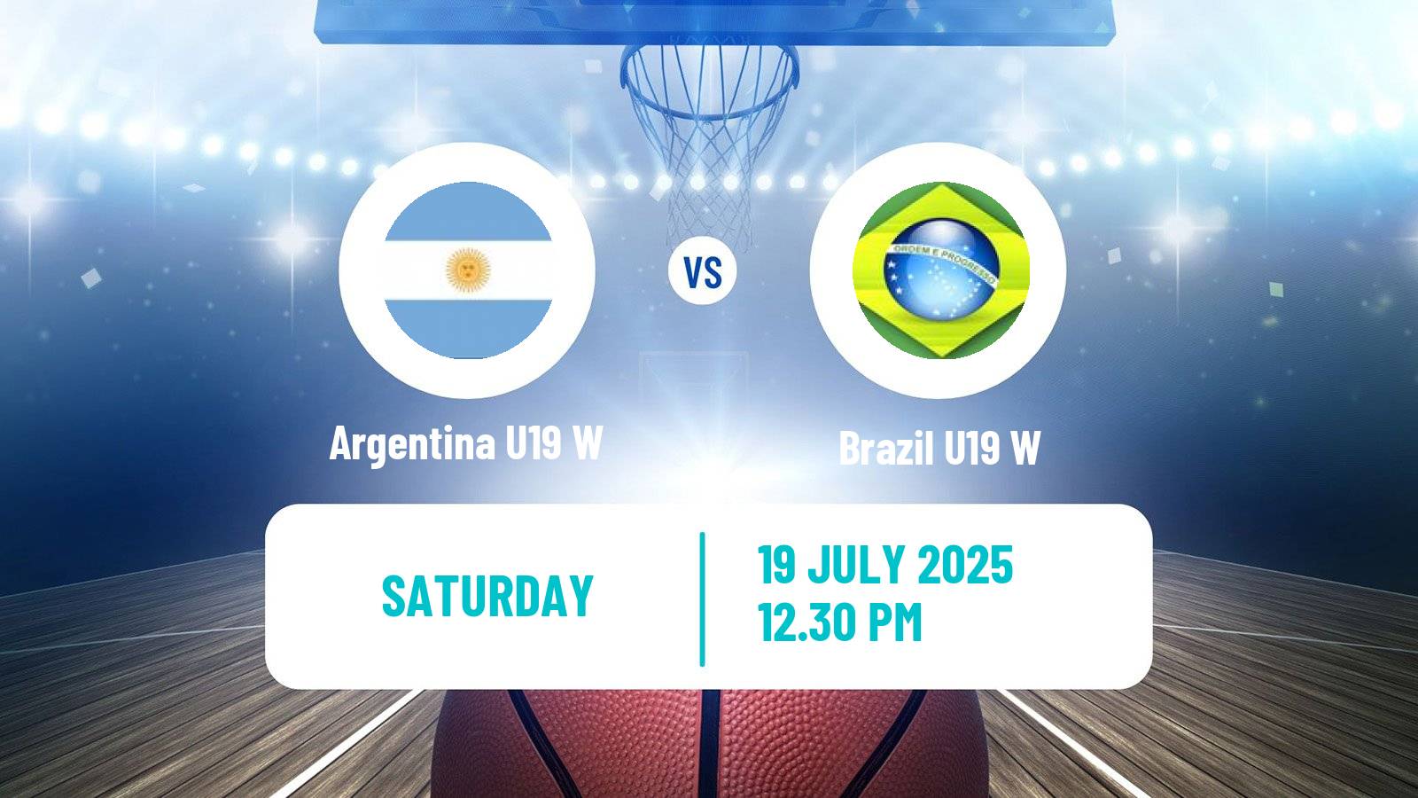 Basketball World Championship U19 Basketball Women Argentina U19 W - Brazil U19 W