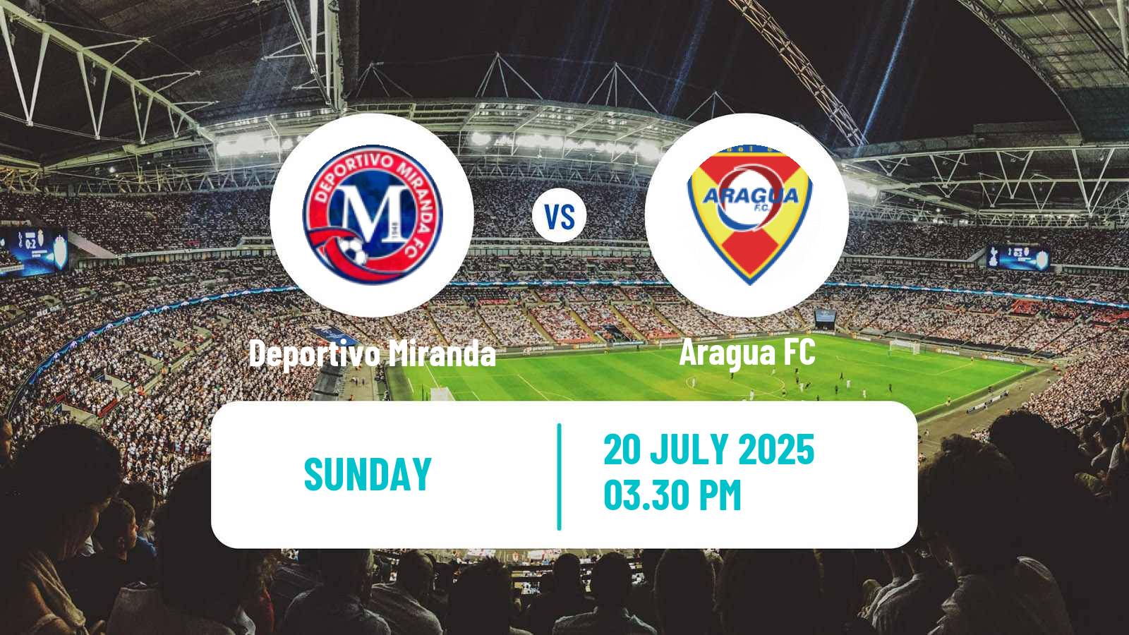 Soccer Venezuelan Segunda Division Deportivo Miranda - Aragua