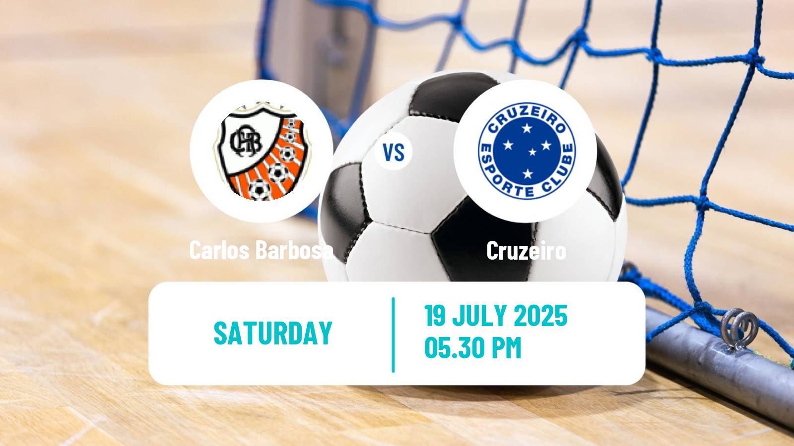 Futsal Brazilian Liga Futsal Carlos Barbosa - Cruzeiro