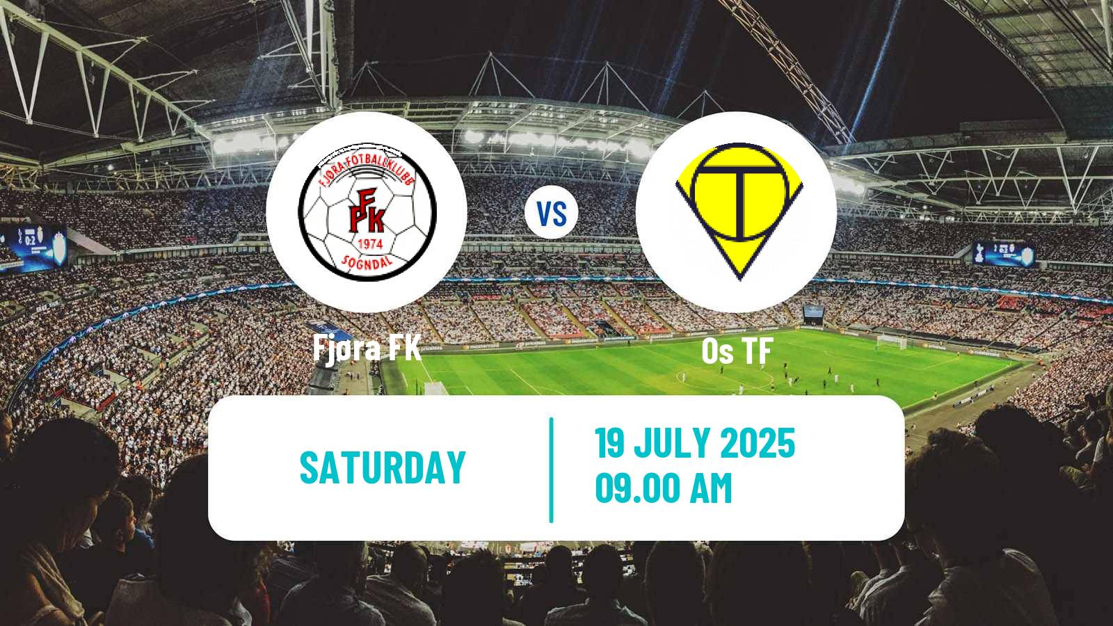 Soccer Norwegian Division 3 - Group 4 Fjøra - Os TF