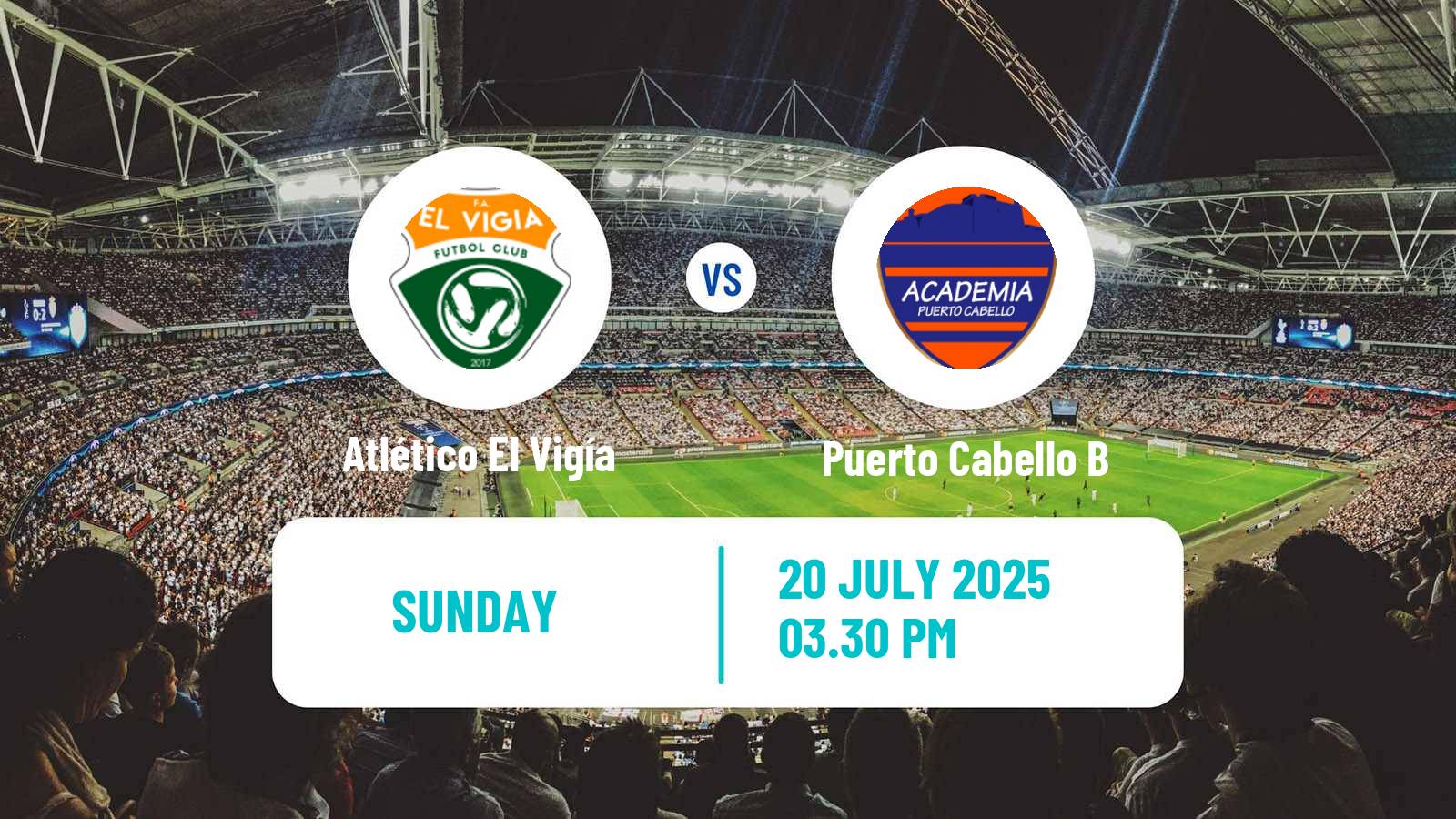 Soccer Venezuelan Segunda Division Atlético El Vigía - Puerto Cabello B