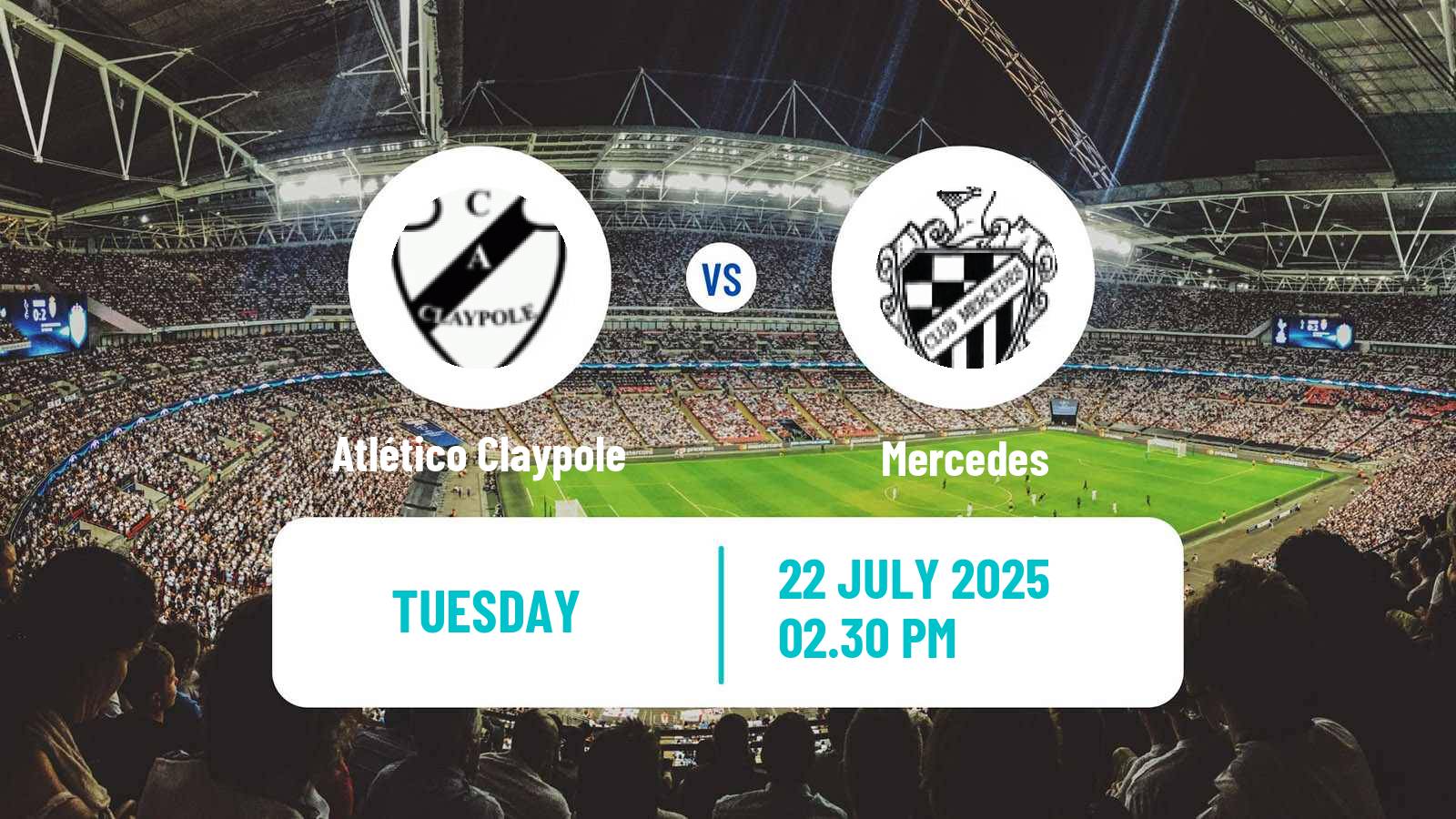 Soccer Argentinian Primera C Atlético Claypole - Mercedes
