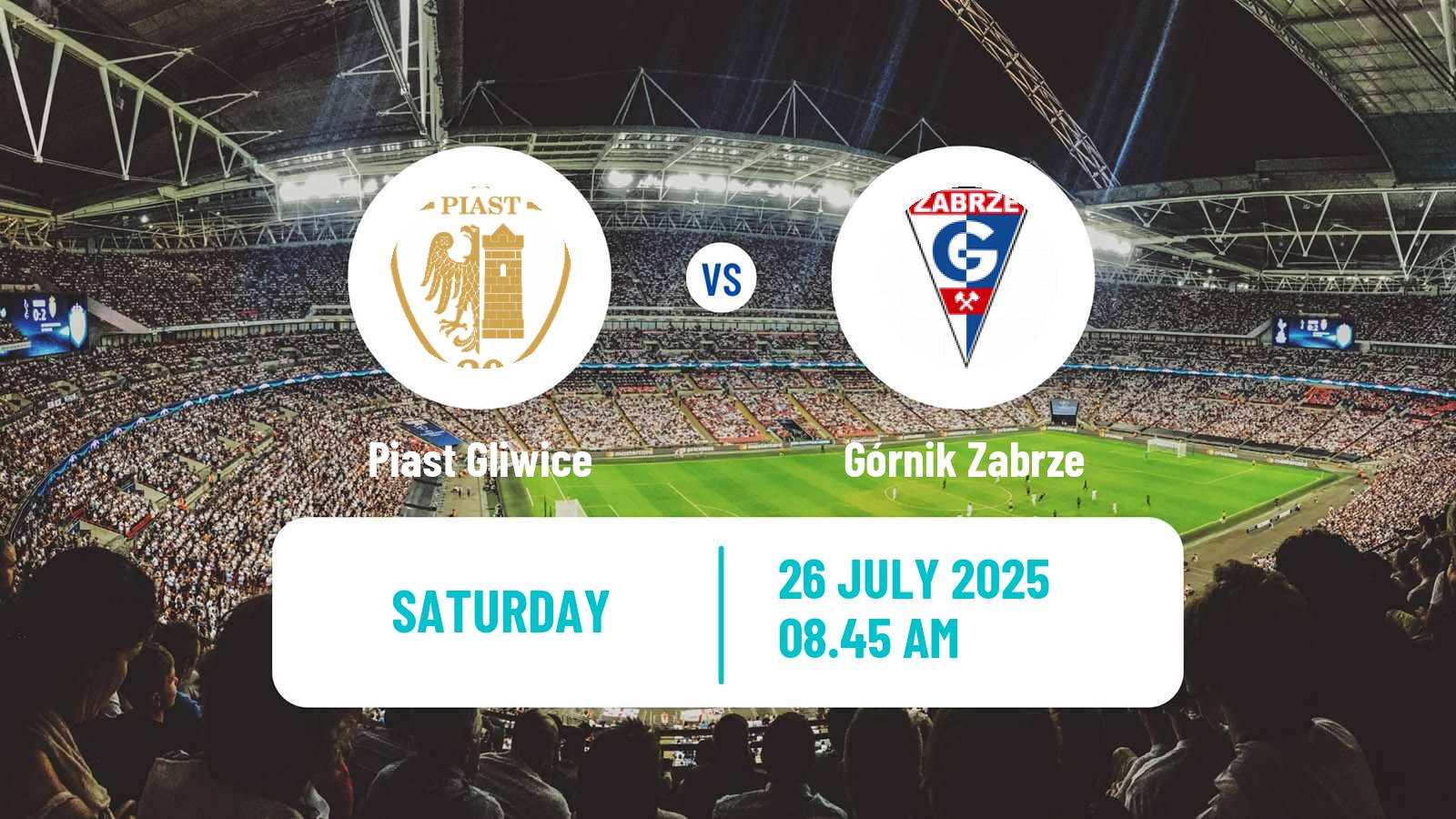 Soccer Polish Ekstraklasa Piast Gliwice - Górnik Zabrze