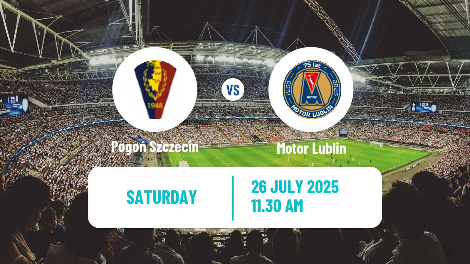 Soccer Polish Ekstraklasa Pogoń Szczecin - Motor Lublin