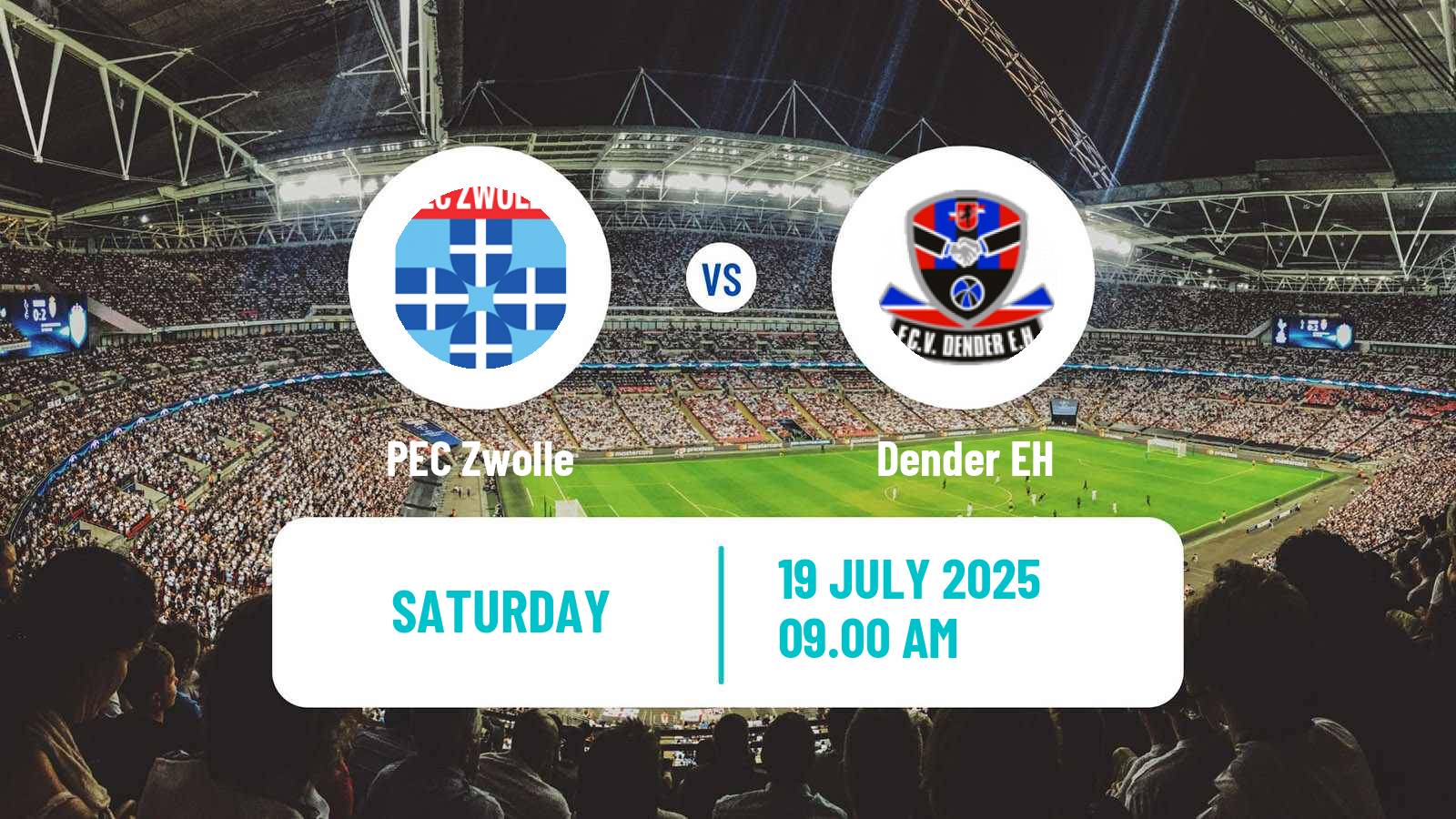 Soccer Club Friendly Zwolle - Dender EH