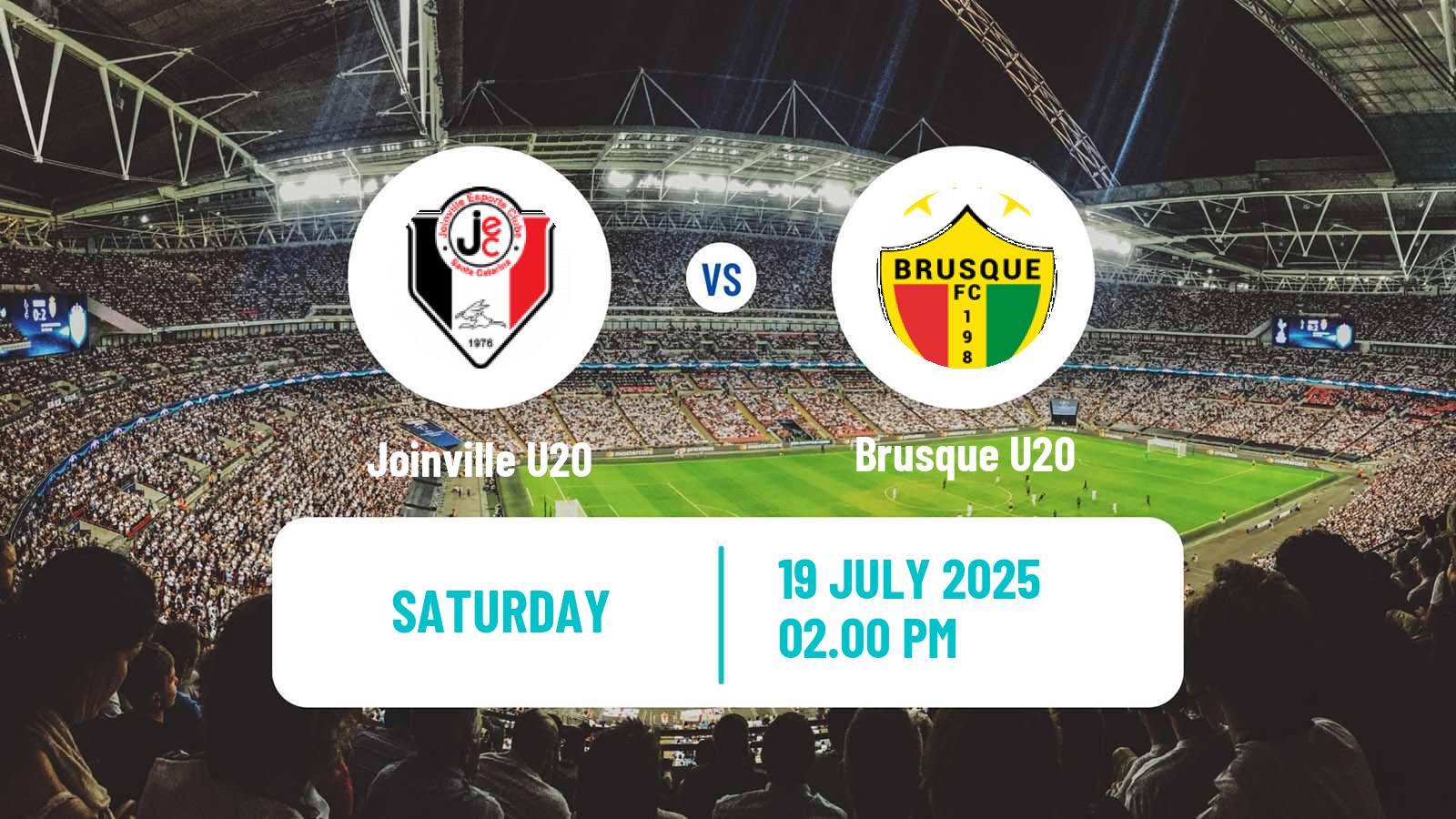 Soccer Brazilian Catarinense U20 Joinville U20 - Brusque U20