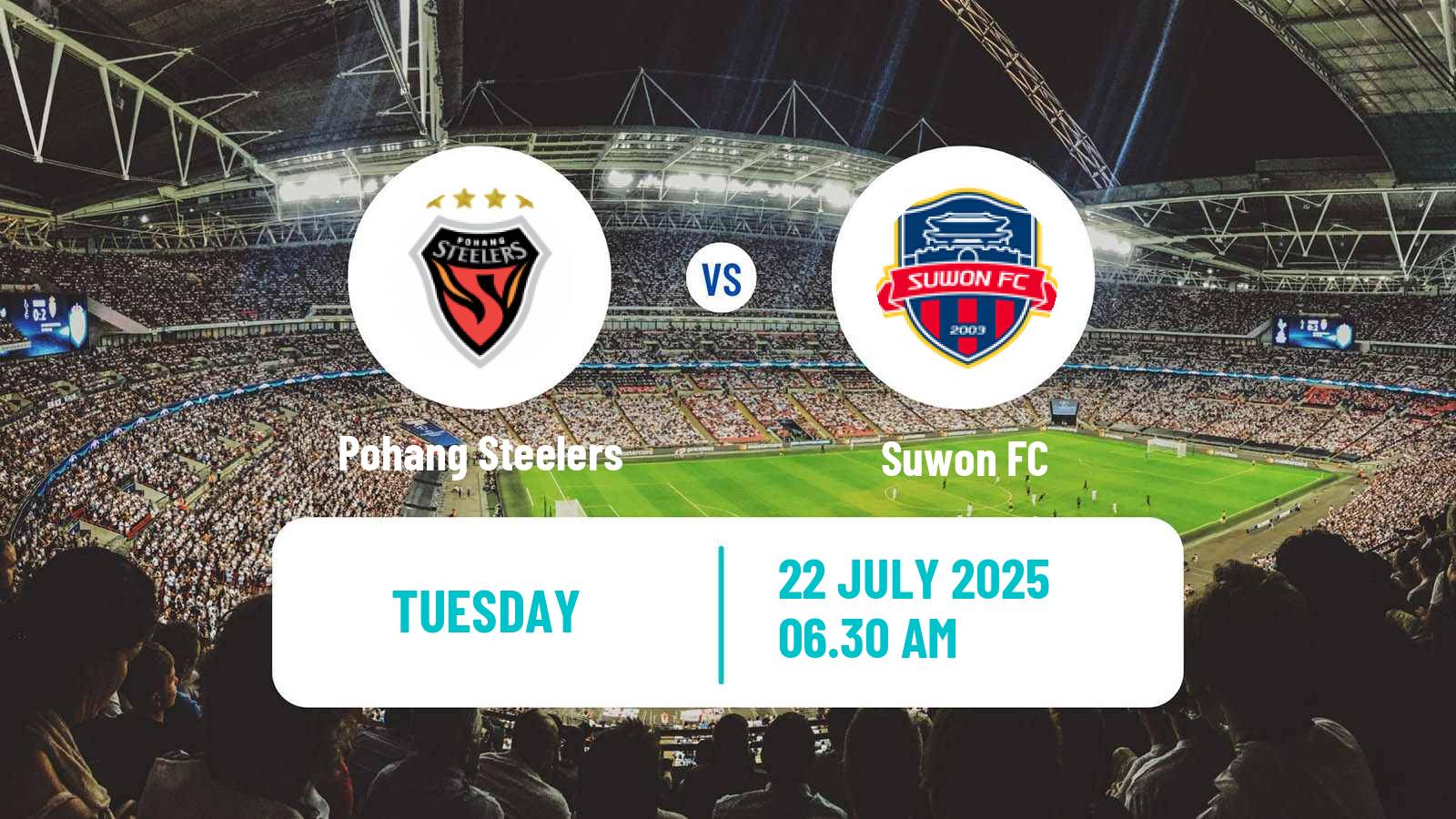 Soccer South Korean K-League 1 Pohang Steelers - Suwon
