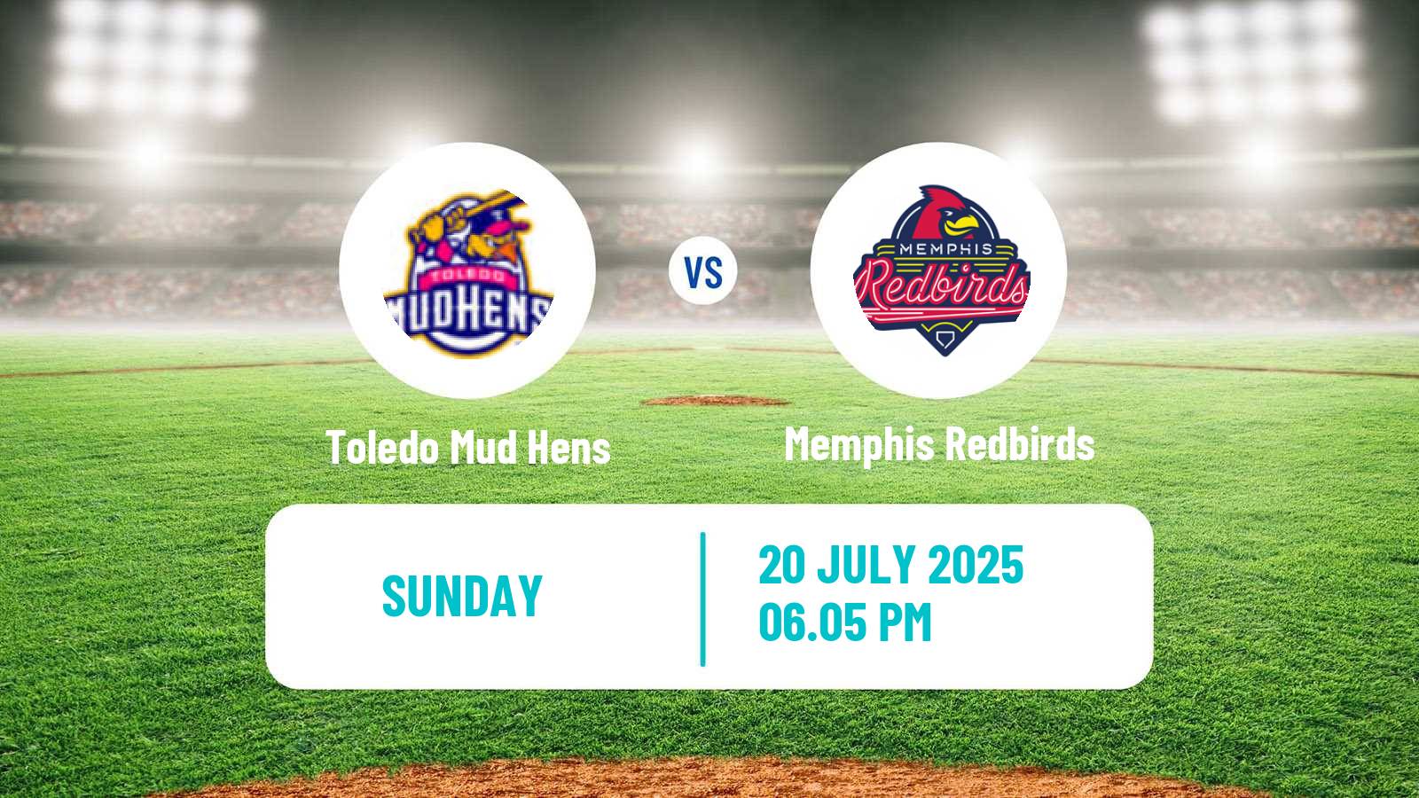 Baseball IL Toledo Mud Hens - Memphis Redbirds