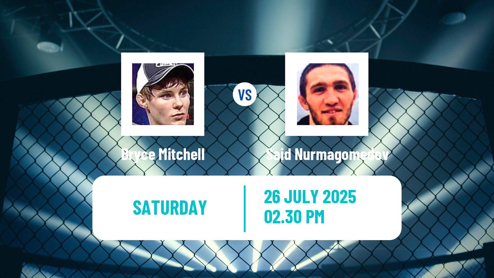 MMA Bantamweight UFC Men Bryce Mitchell - Said Nurmagomedov