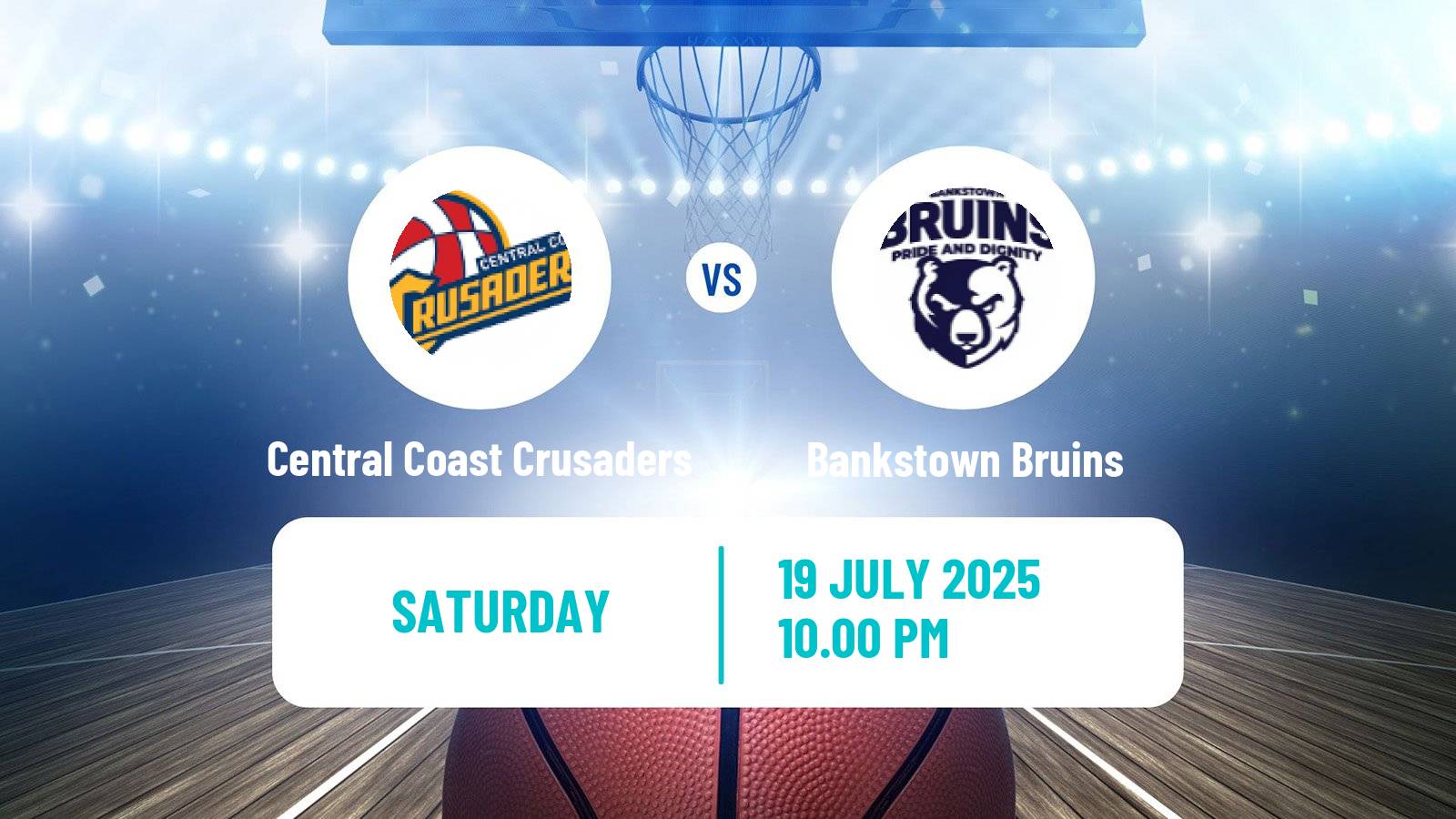 Basketball Australian NBL1 East Women Central Coast Crusaders - Bankstown Bruins