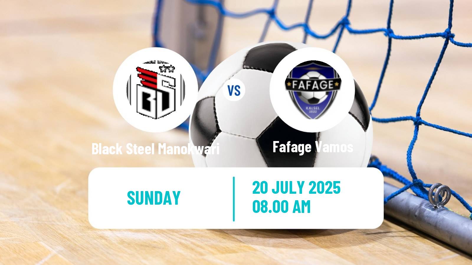 Futsal Indonesian Pro Futsal League Black Steel Manokwari - Fafage Vamos