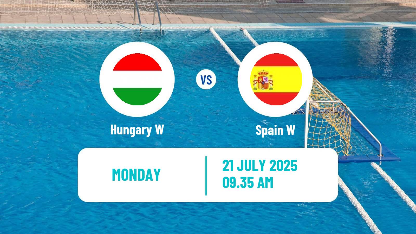 Water polo World Championship Water Polo Women Hungary W - Spain W
