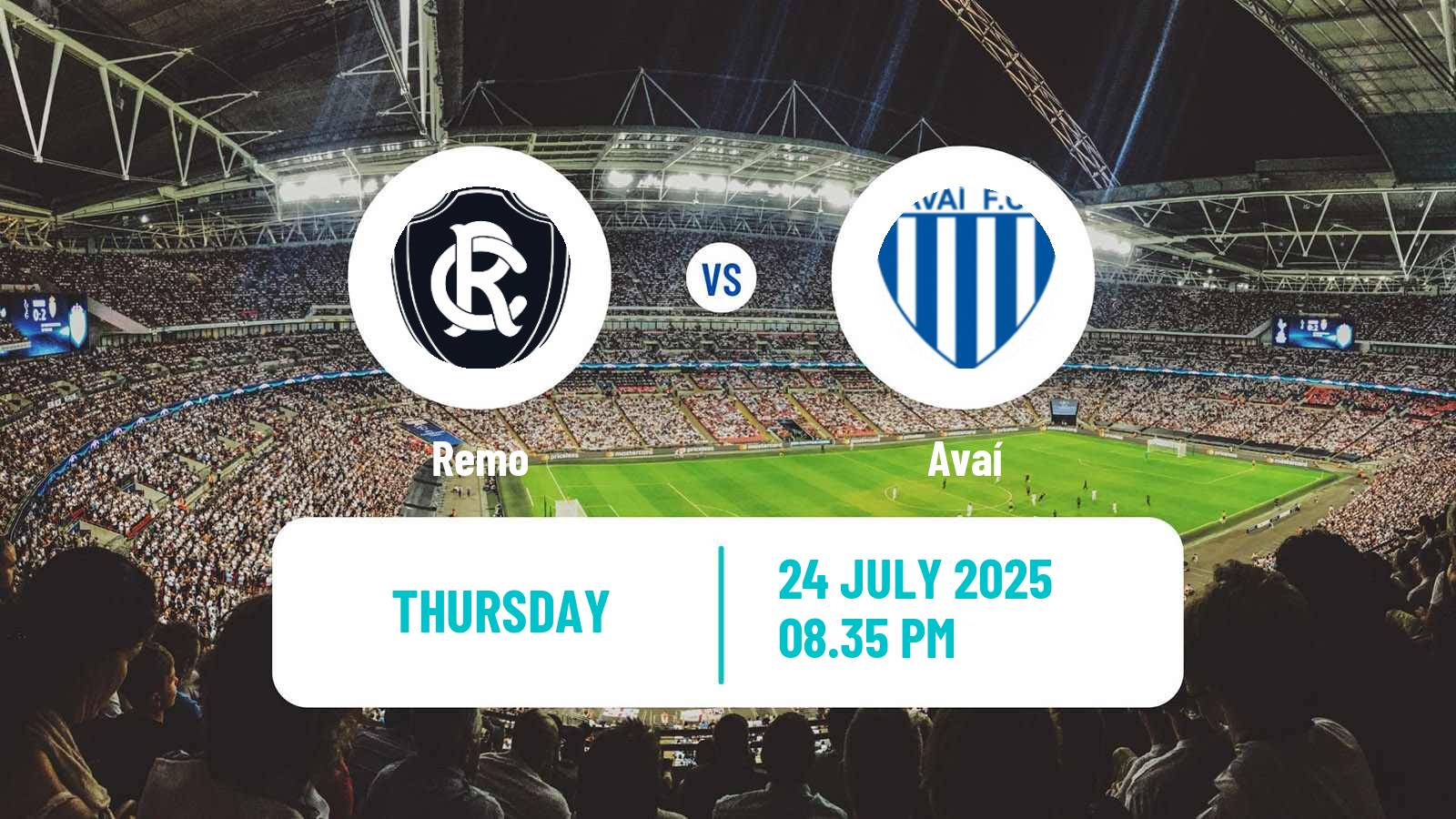 Soccer Brazilian Serie B Remo - Avaí