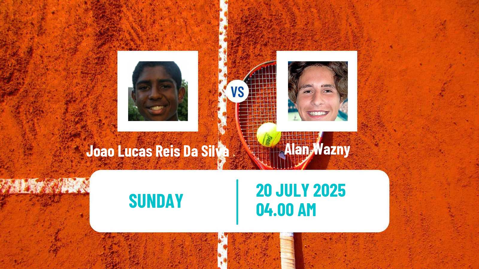 Tennis Tampere Challenger Men Joao Lucas Reis Da Silva - Alan Wazny