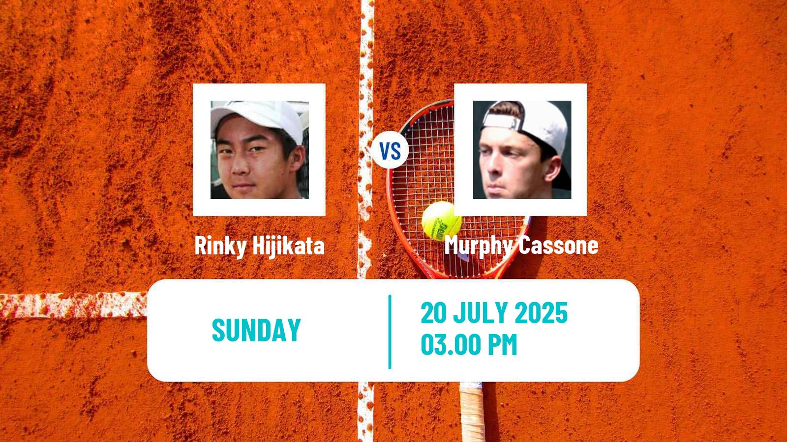 Tennis ATP Washington Rinky Hijikata - Murphy Cassone