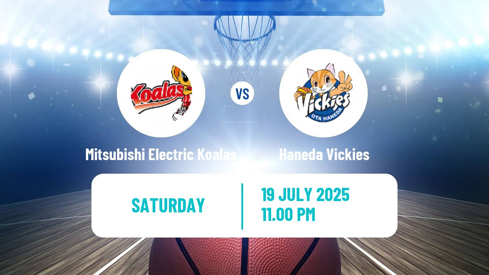 Basketball Club Friendly Basketball Women Mitsubishi Electric Koalas - Haneda Vickies