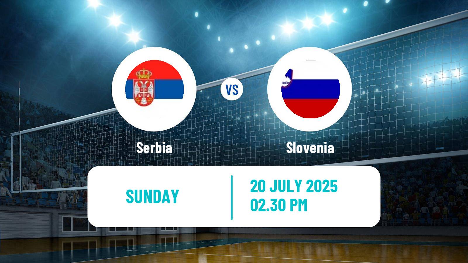 Volleyball Nations League Volleyball Serbia - Slovenia