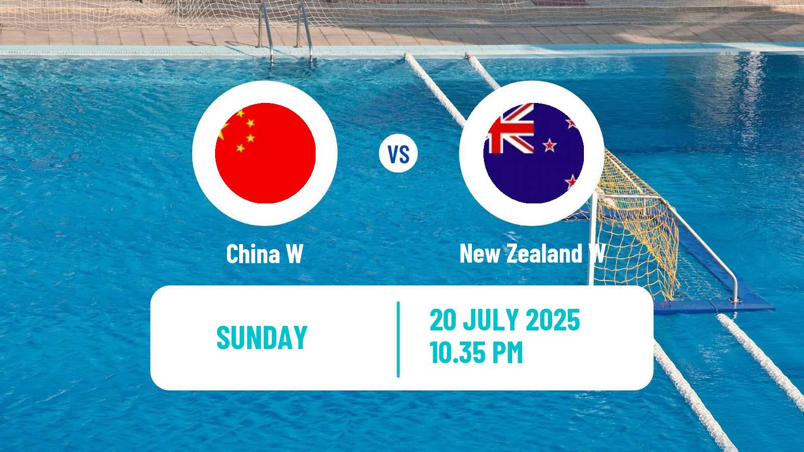 Water polo World Championship Water Polo Women China W - New Zealand W