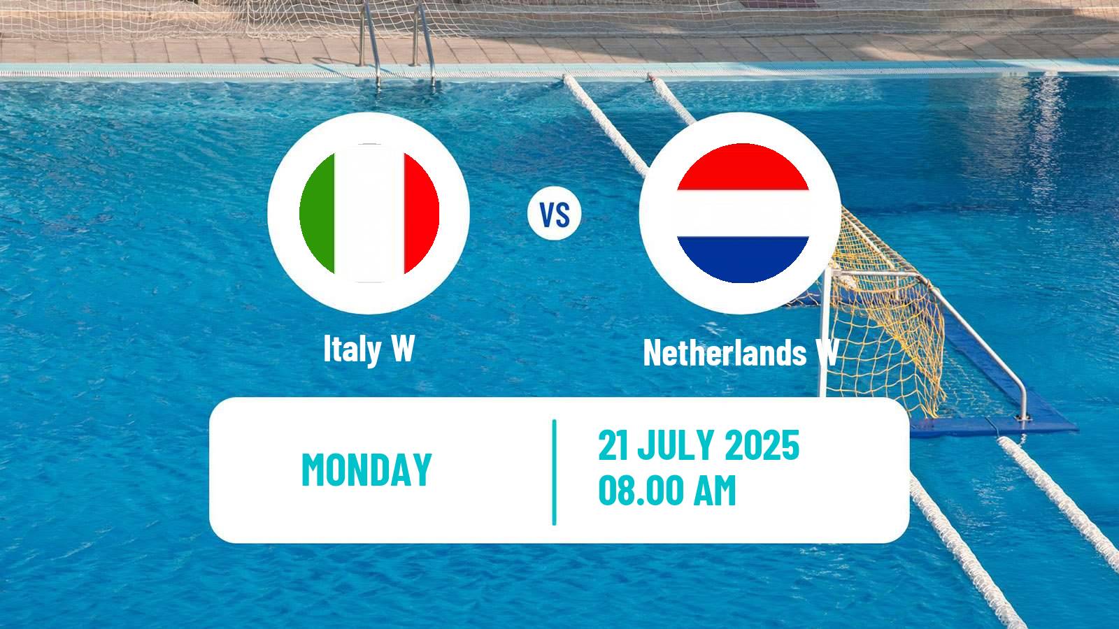 Water polo World Championship Water Polo Women Italy W - Netherlands W
