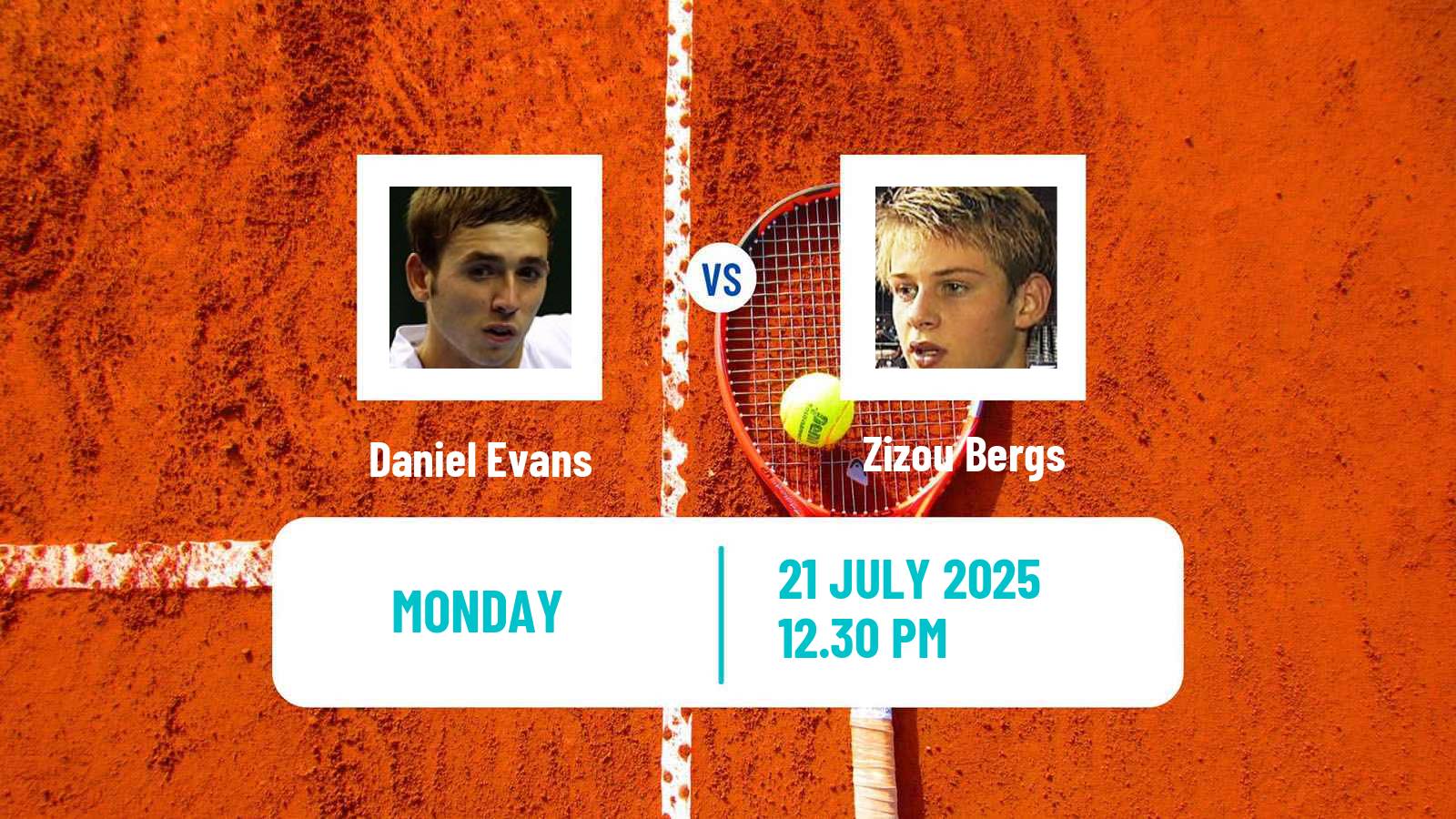 Tennis ATP Washington Daniel Evans - Zizou Bergs