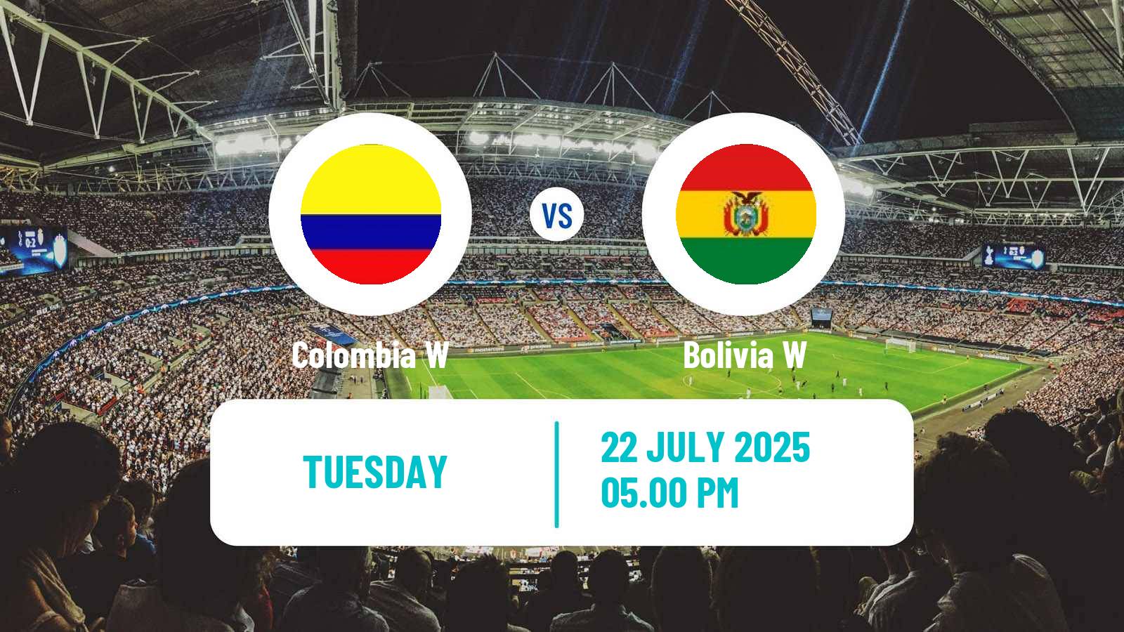 Soccer Copa America Women Colombia W - Bolivia W