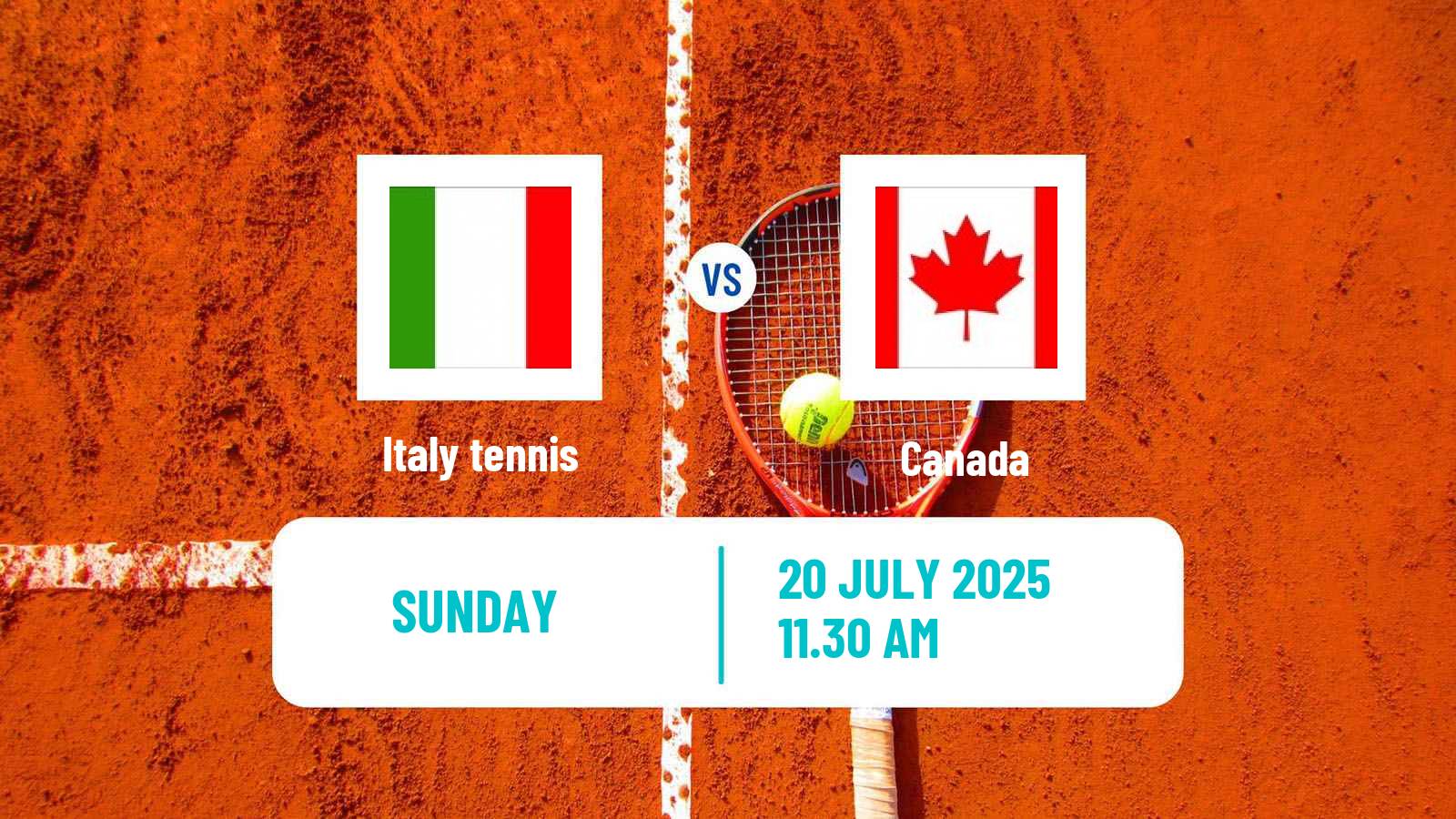 Tennis Hopman Cup Teams Italy - Canada