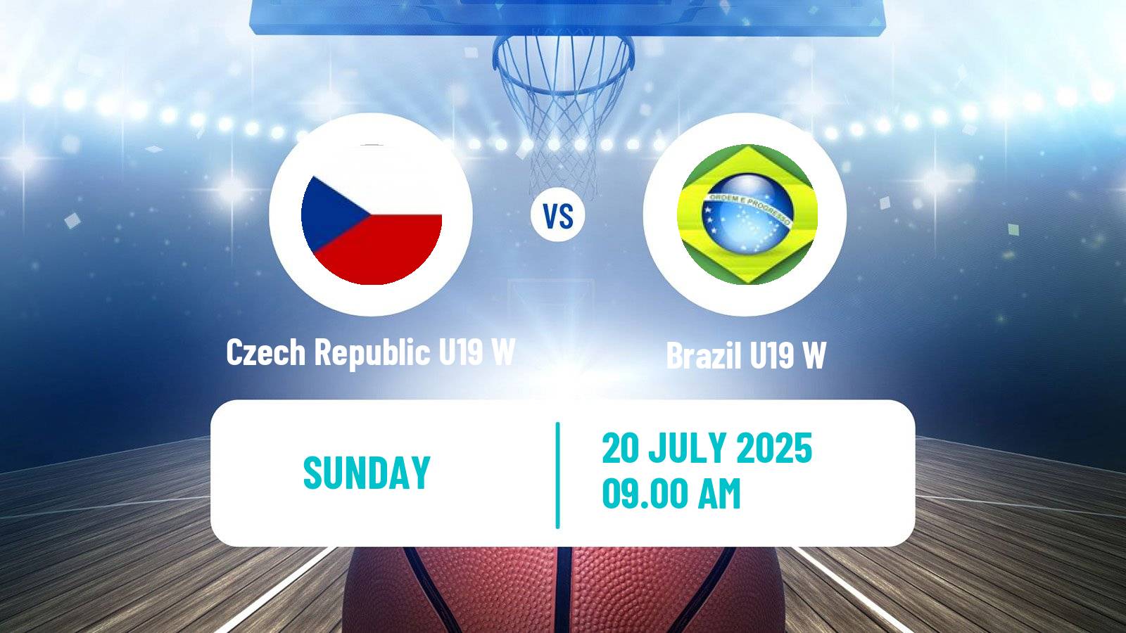 Basketball World Championship U19 Basketball Women Czech Republic U19 W - Brazil U19 W