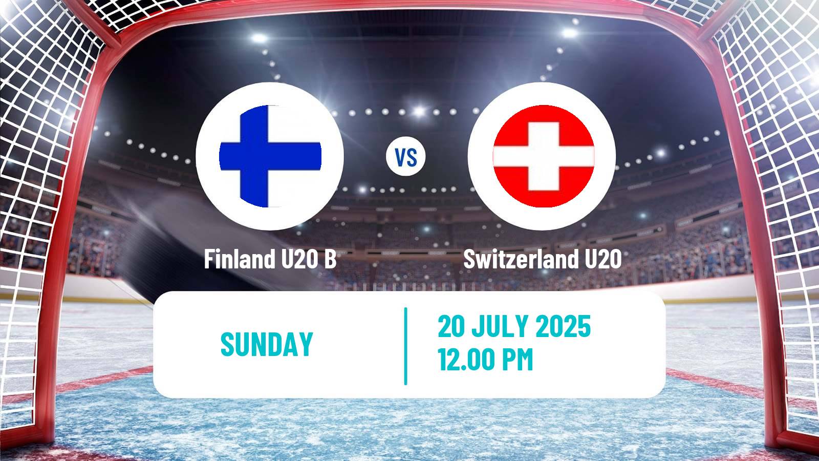 Hockey Friendly International Ice Hockey Finland U20 B - Switzerland U20