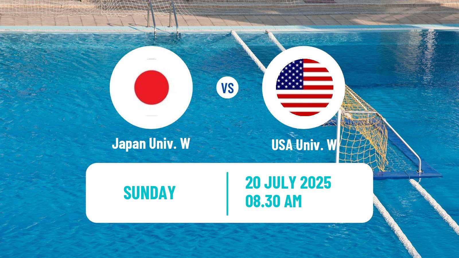 Water polo Universiade Water Polo Women Japan Univ. W - USA Univ. W