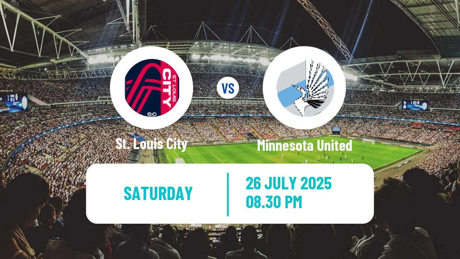 Soccer MLS St. Louis City - Minnesota United