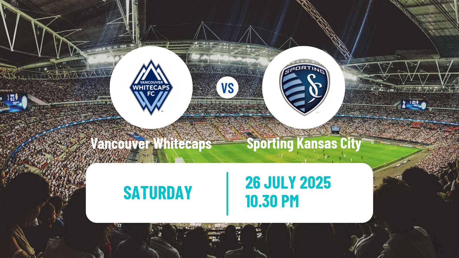 Soccer MLS Vancouver Whitecaps - Sporting Kansas City