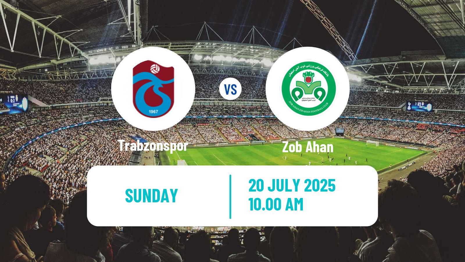 Soccer Club Friendly Trabzonspor - Zob Ahan