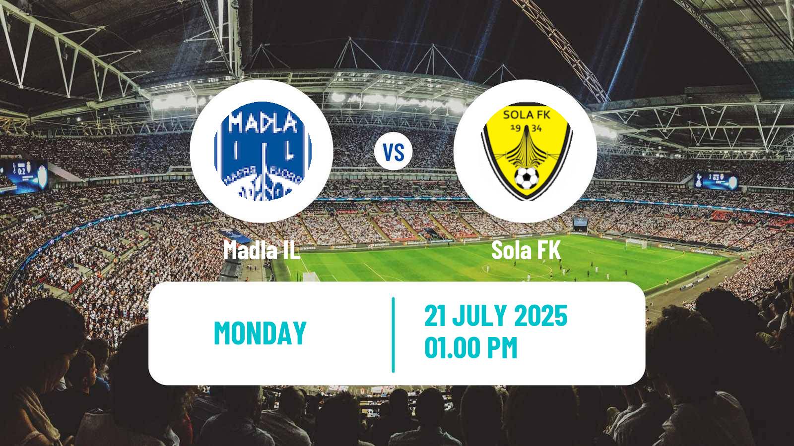 Soccer Norwegian Division 3 - Group 5 Madla - Sola