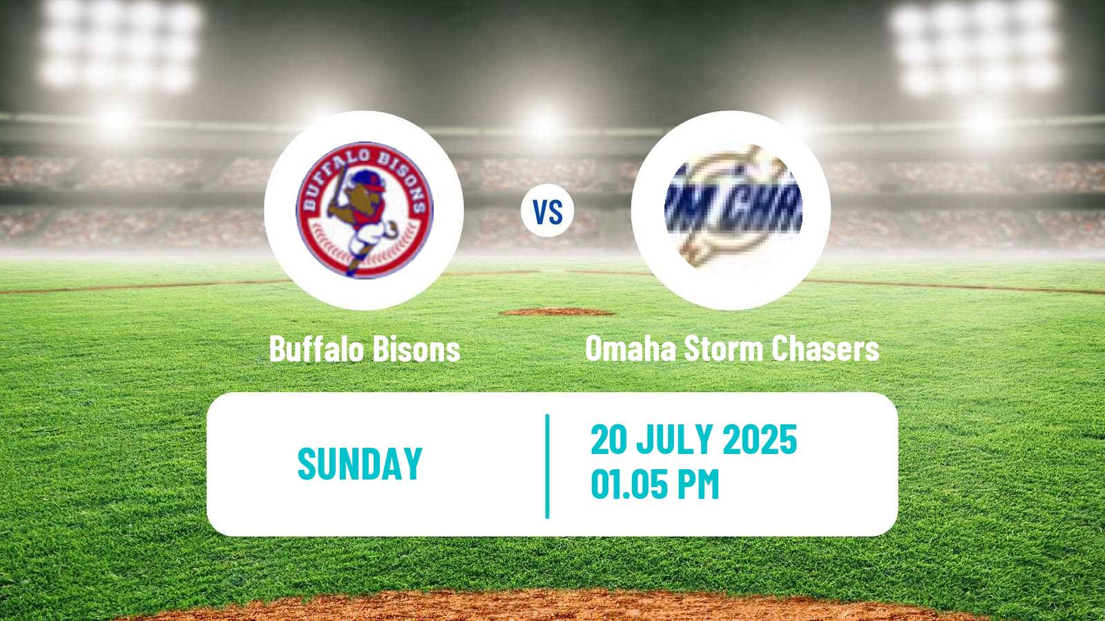 Baseball IL Buffalo Bisons - Omaha Storm Chasers