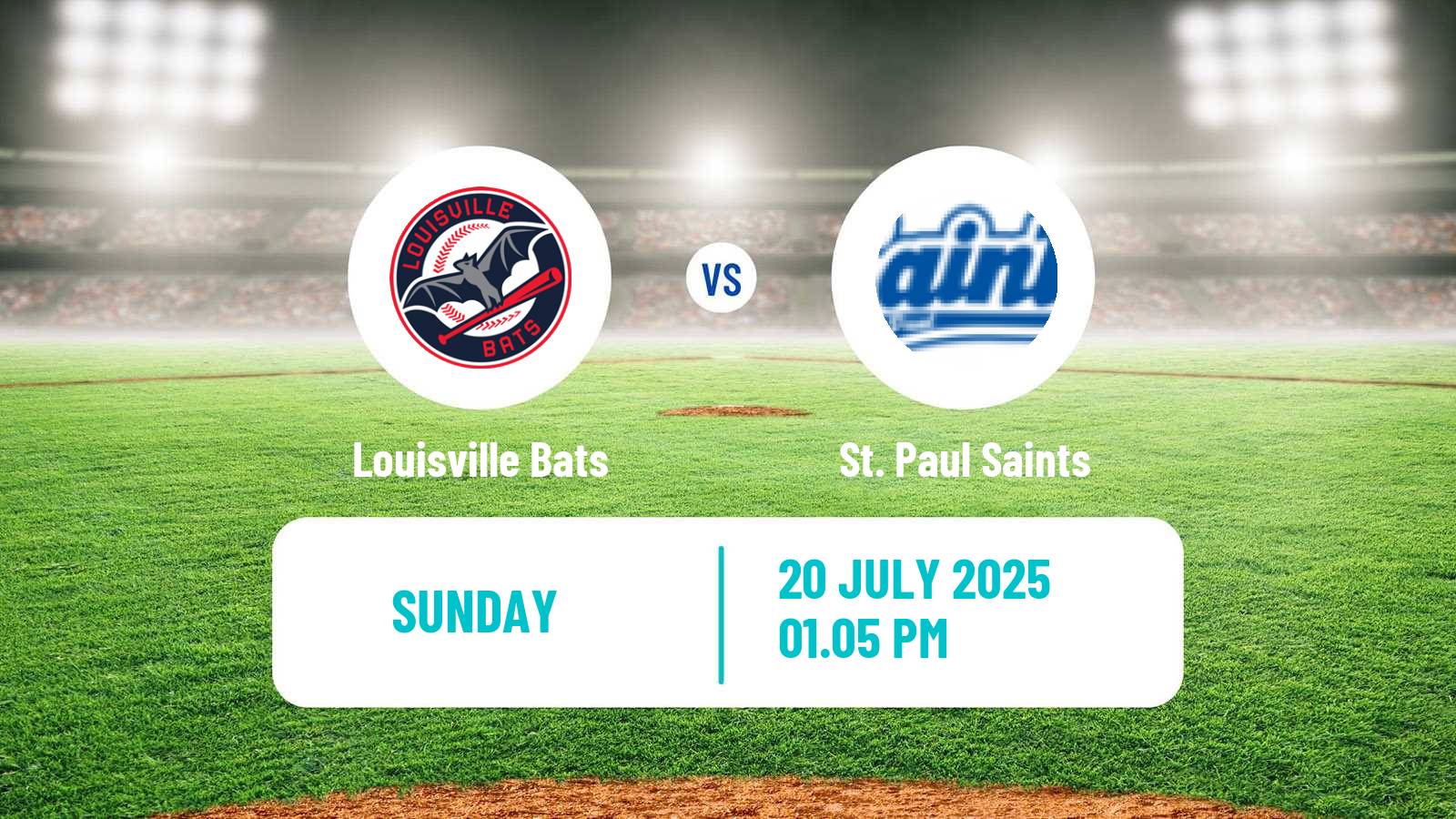 Baseball IL Louisville Bats - St. Paul Saints
