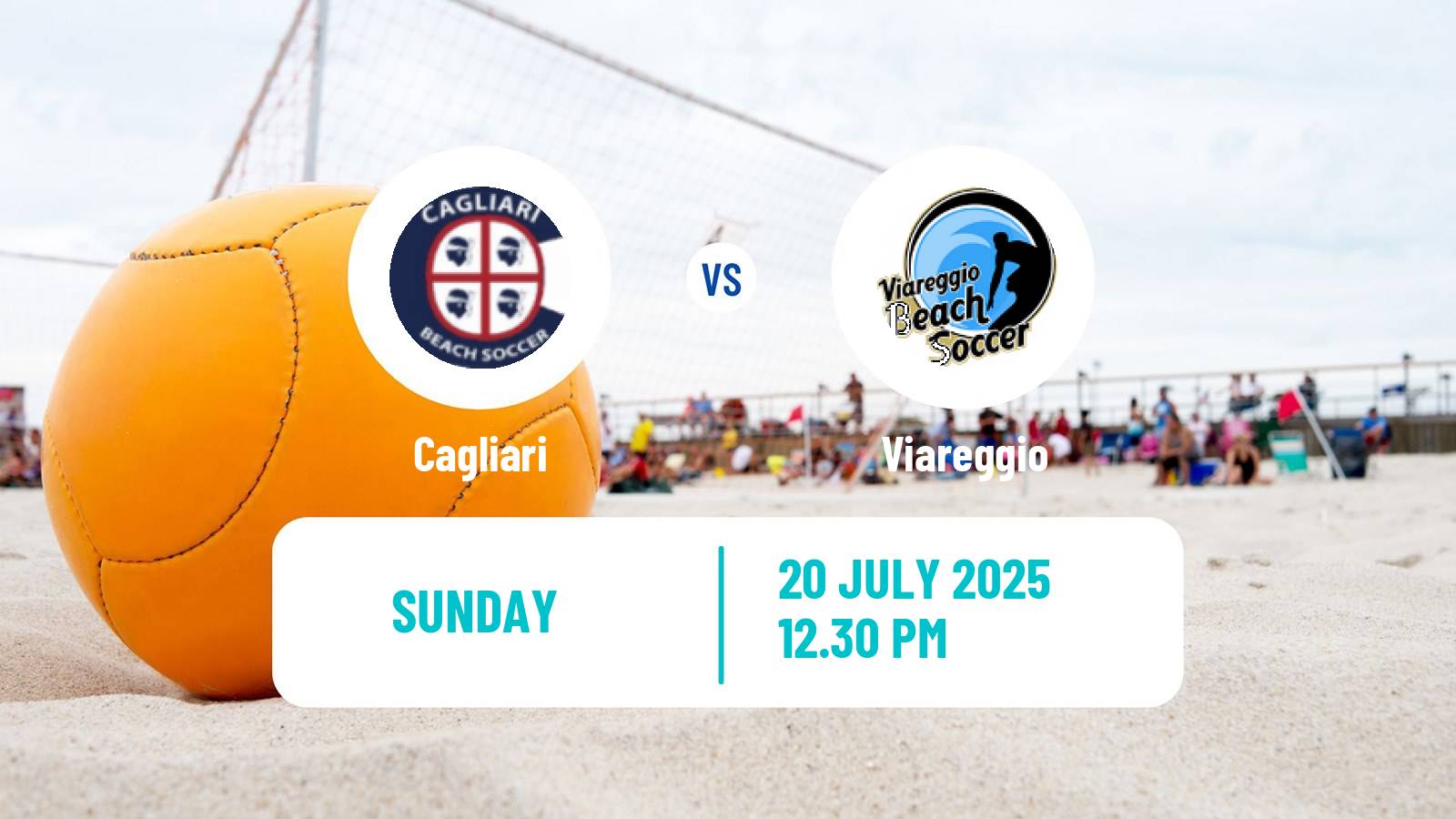 Beach soccer Serie A Cagliari - Viareggio