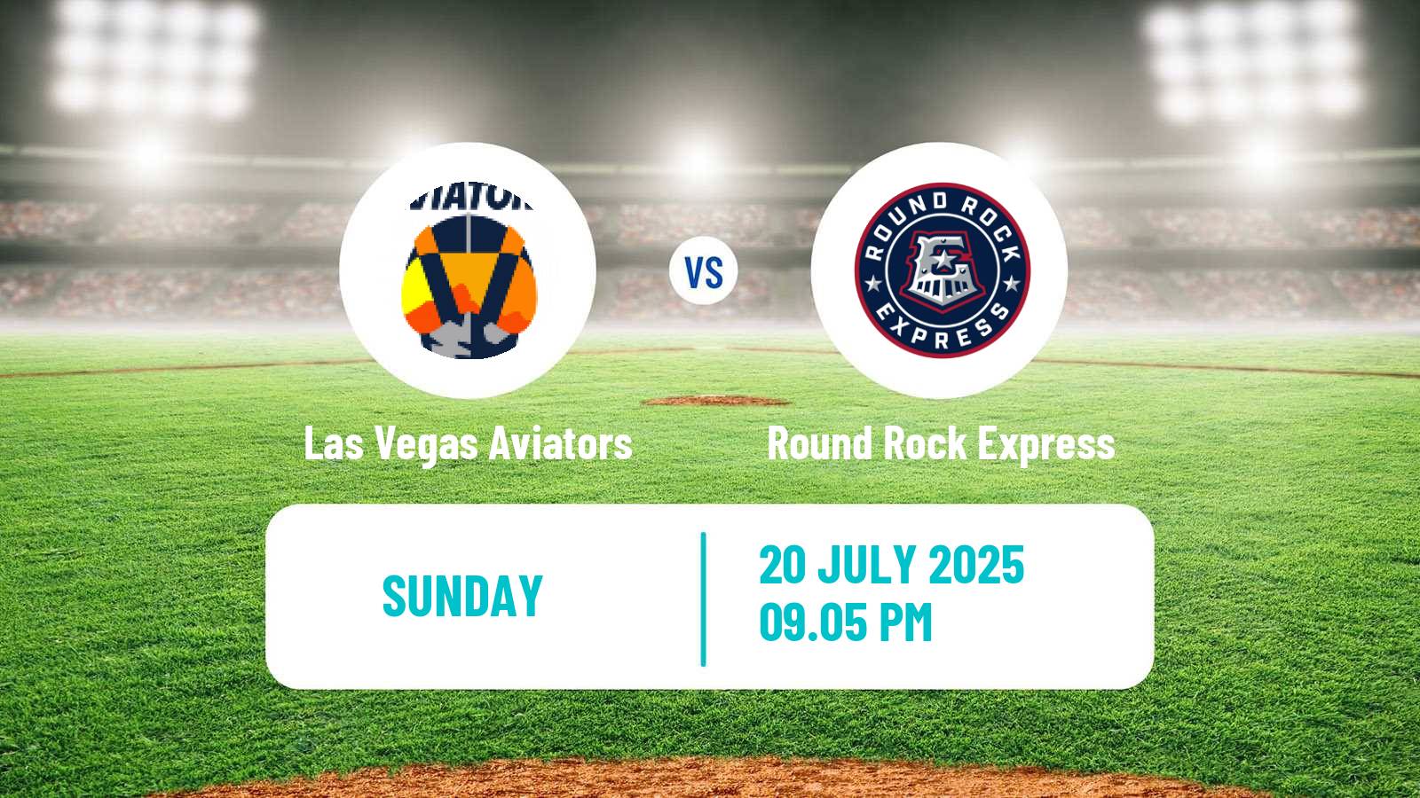Baseball PCL Las Vegas Aviators - Round Rock Express