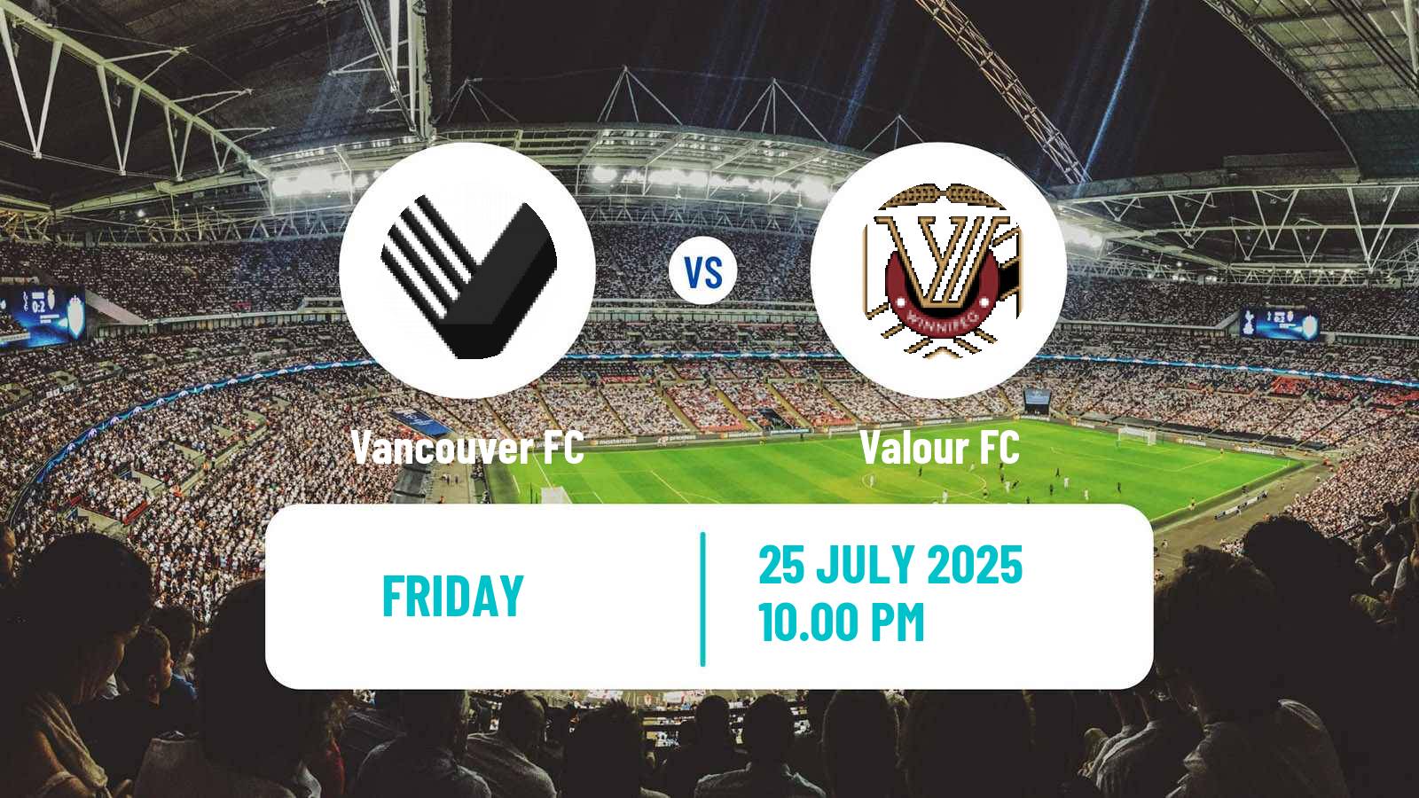 Soccer Canadian Premier League Vancouver FC - Valour
