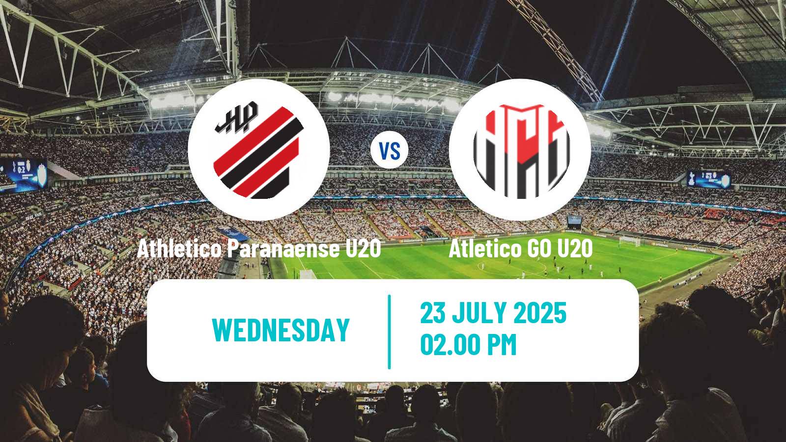 Soccer Brasileiro U20 Athletico Paranaense U20 - Atletico GO U20