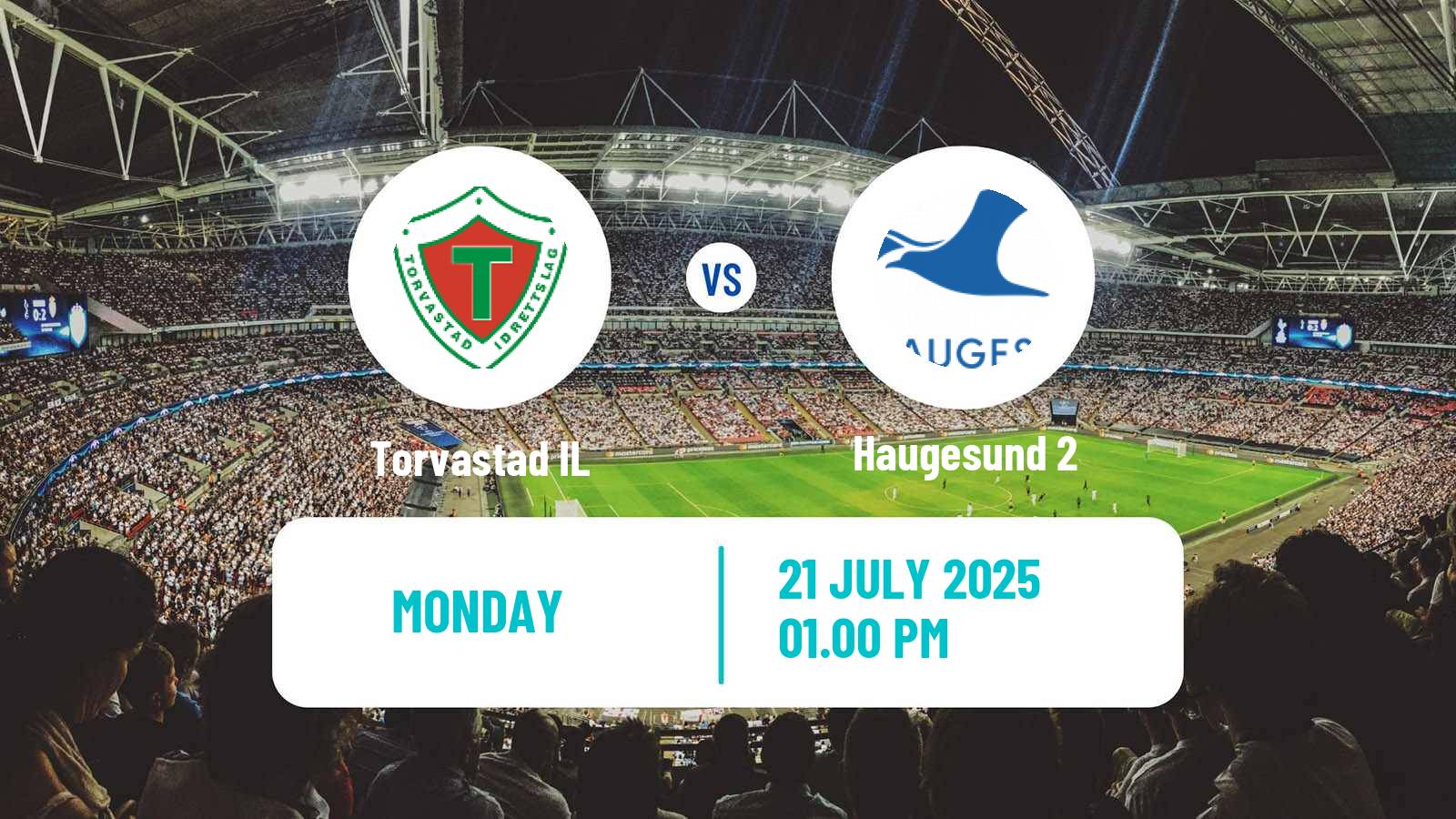 Soccer Norwegian Division 3 - Group 5 Torvastad - Haugesund 2