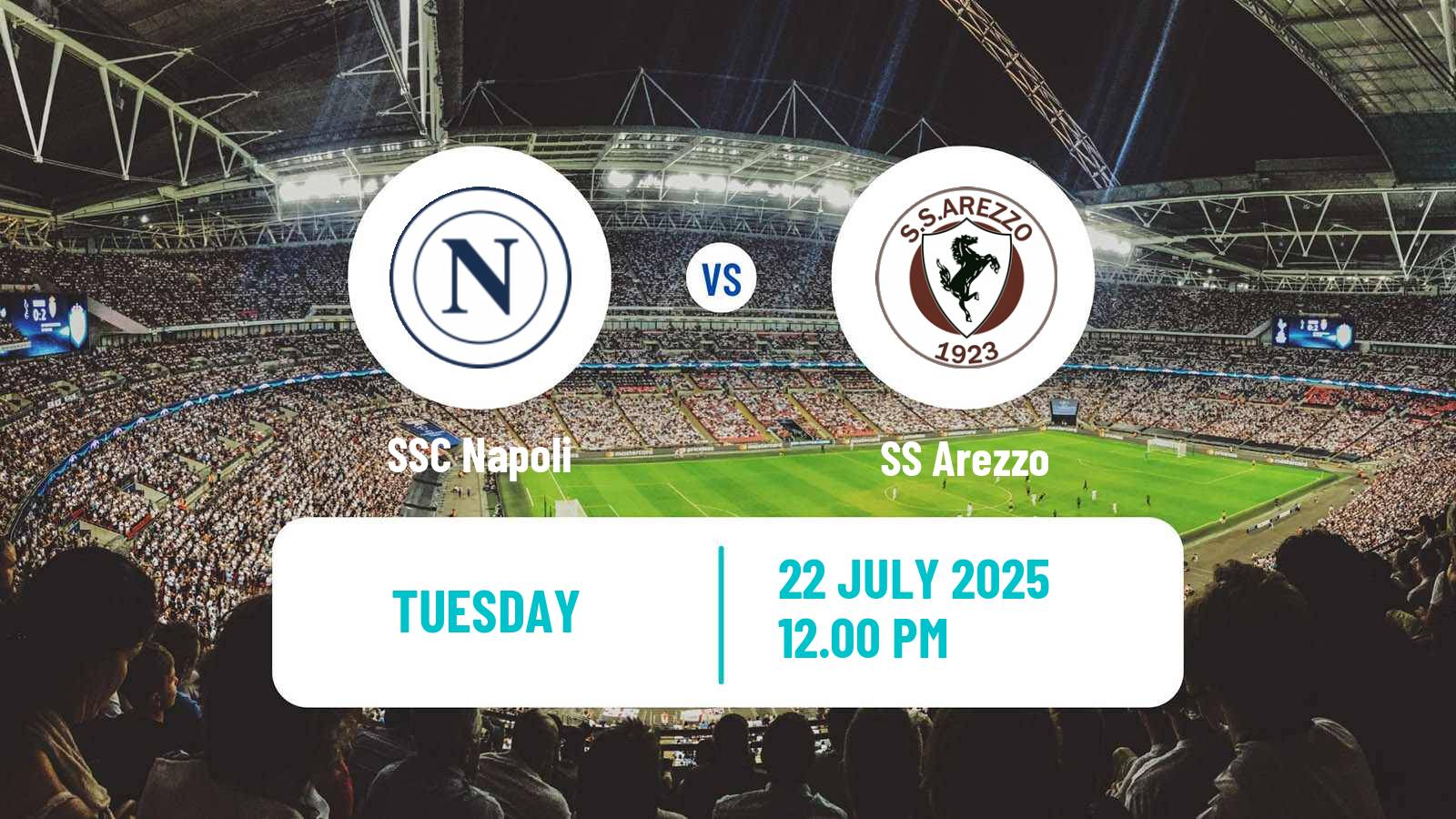 Soccer Club Friendly Napoli - Arezzo